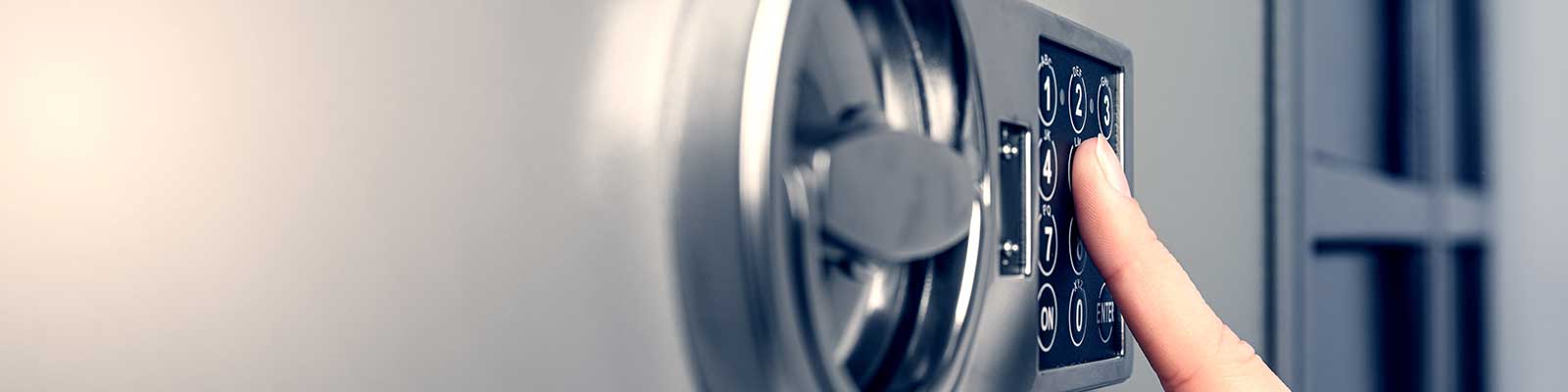 safe deposit boxes