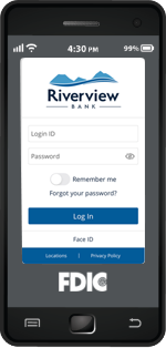 Riverview Mobile App on iPhone